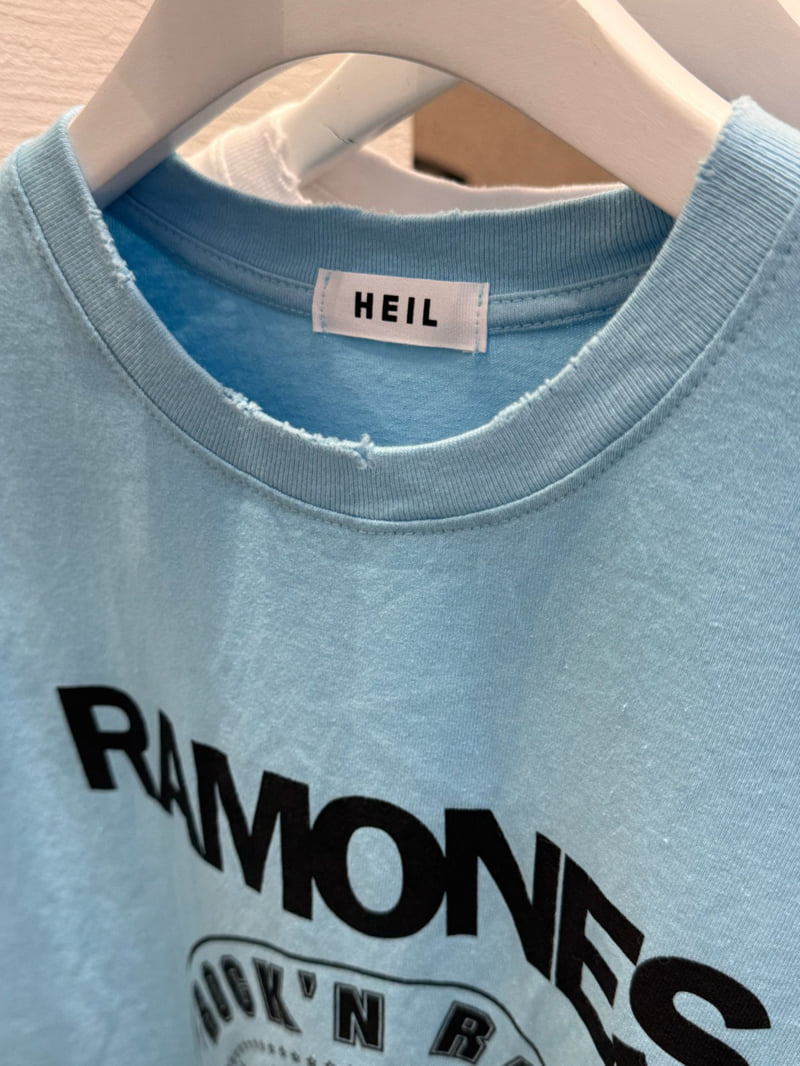 Heil - Korean Women Fashion - #momslook - Ramones Tee - 2
