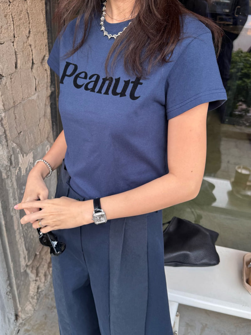 Heil - Korean Women Fashion - #momslook - Peanut Tee - 5