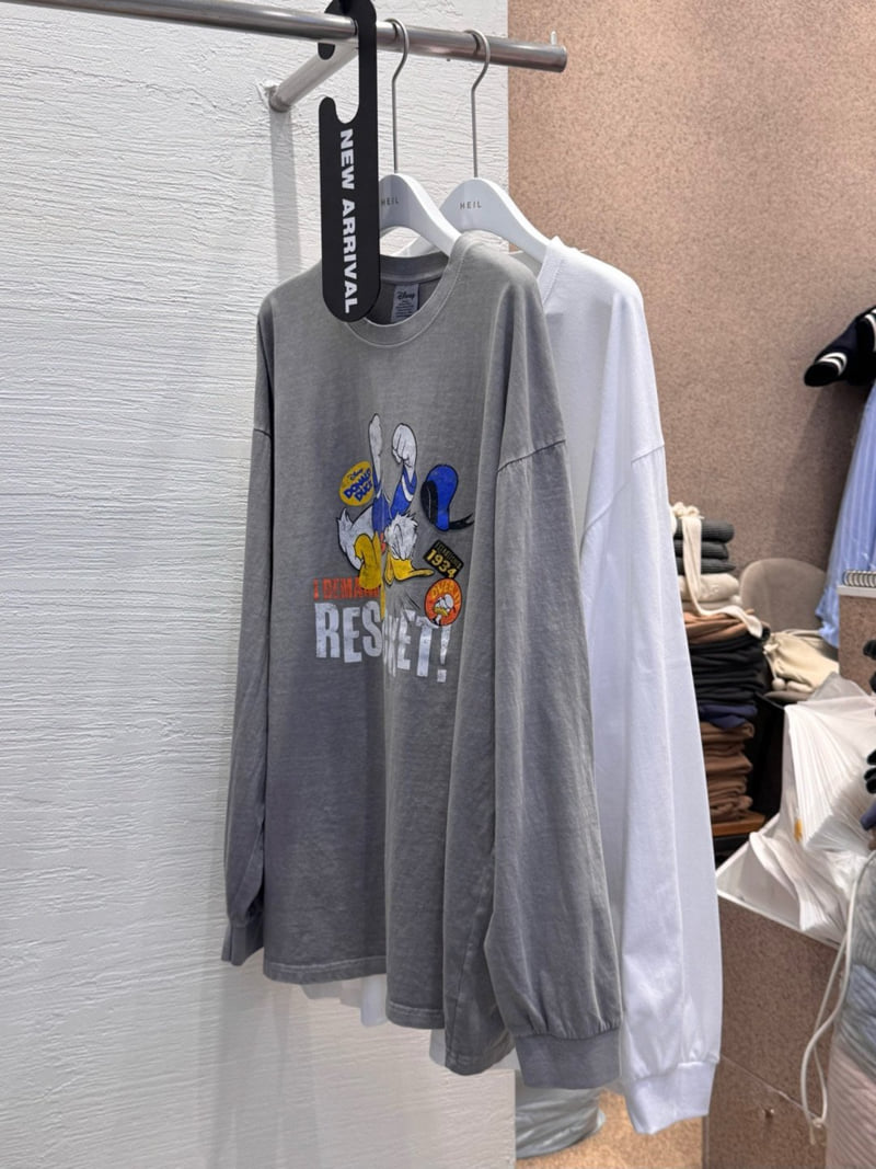 Heil - Korean Women Fashion - #momslook - Pigment Donald Tee - 7