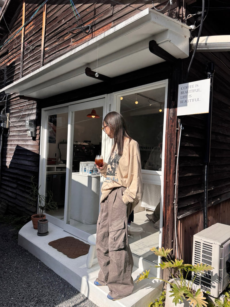 Heil - Korean Women Fashion - #momslook - Pigment Line Pants - 2