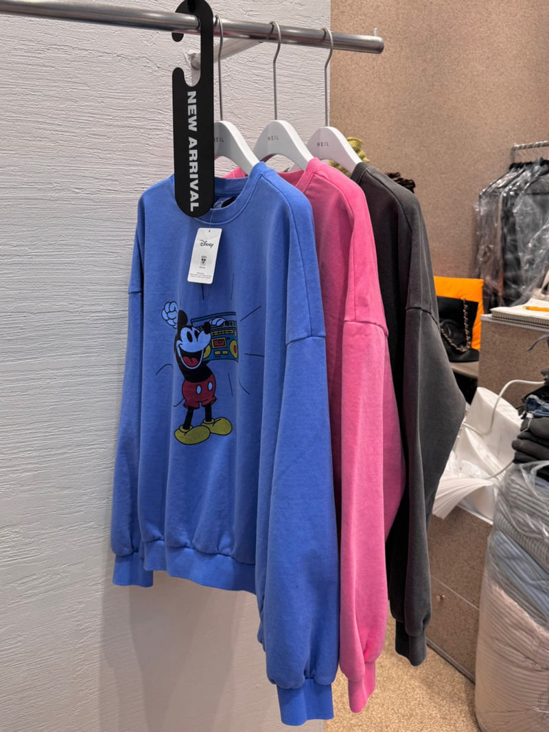 Heil - Korean Women Fashion - #momslook - Pigment Casette Sweatshirts - 6