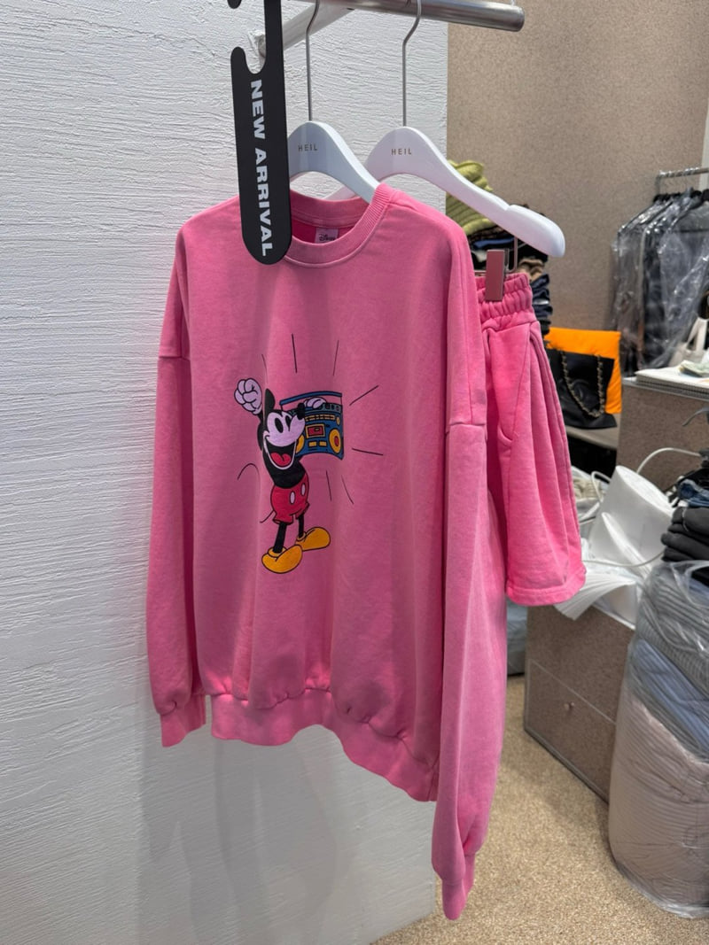 Heil - Korean Women Fashion - #momslook - Pigment Casette Sweatshirts - 8
