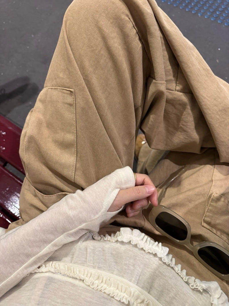 Heil - Korean Women Fashion - #momslook - Pigment Cargo Pants