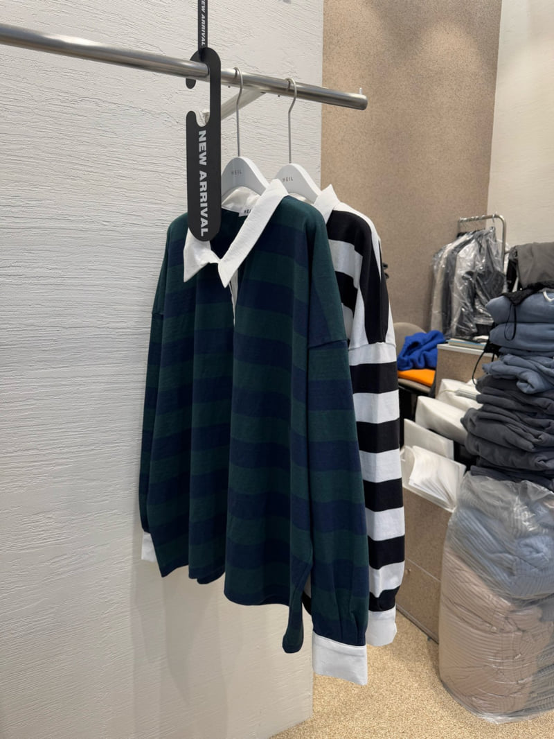 Heil - Korean Women Fashion - #momslook - Stripe Shirt - 6