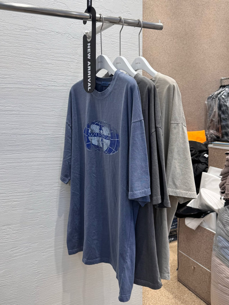 Heil - Korean Women Fashion - #romanticstyle - Pigment Earth Tee - 7