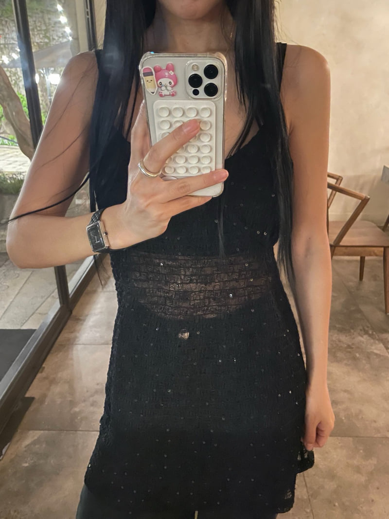 Heil - Korean Women Fashion - #romanticstyle - Lucy Sleeveless One-piece - 3