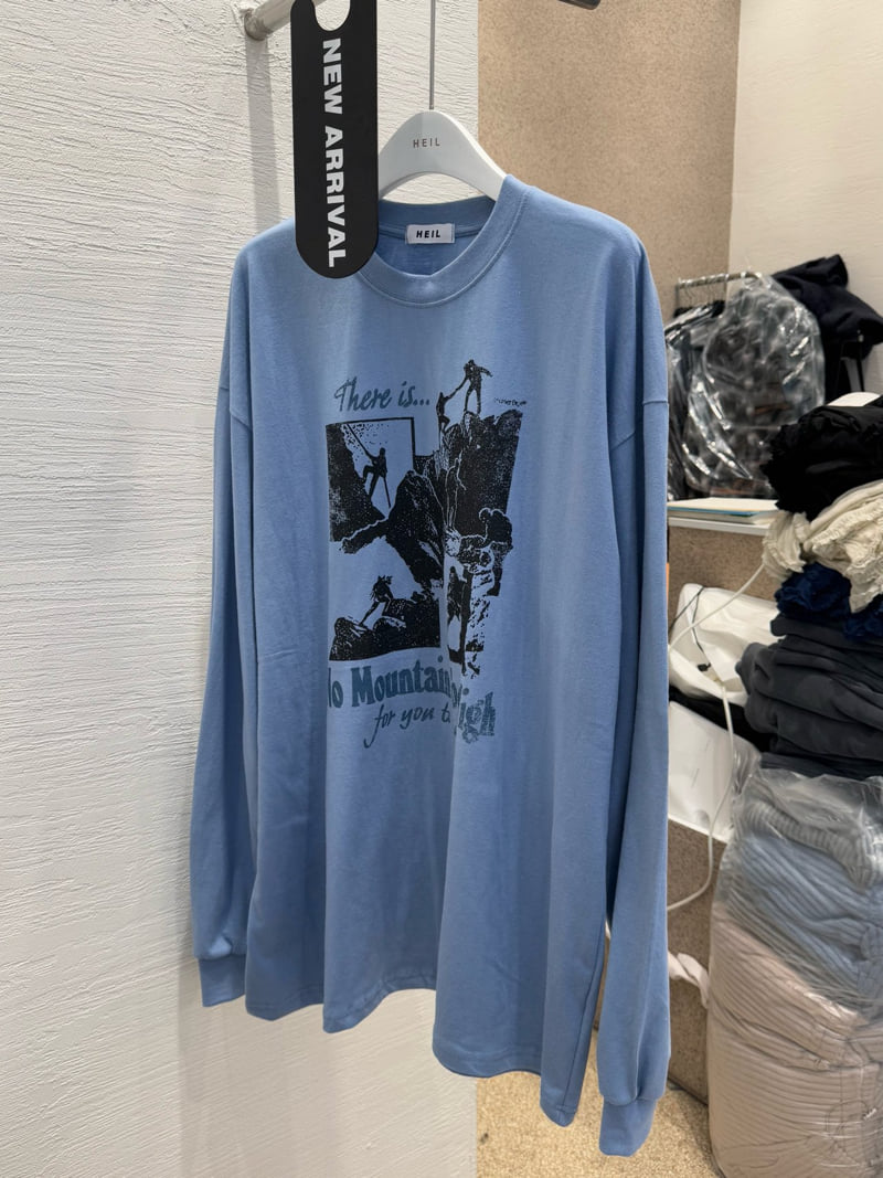 Heil - Korean Women Fashion - #vintageinspired - Mountain Tee - 11