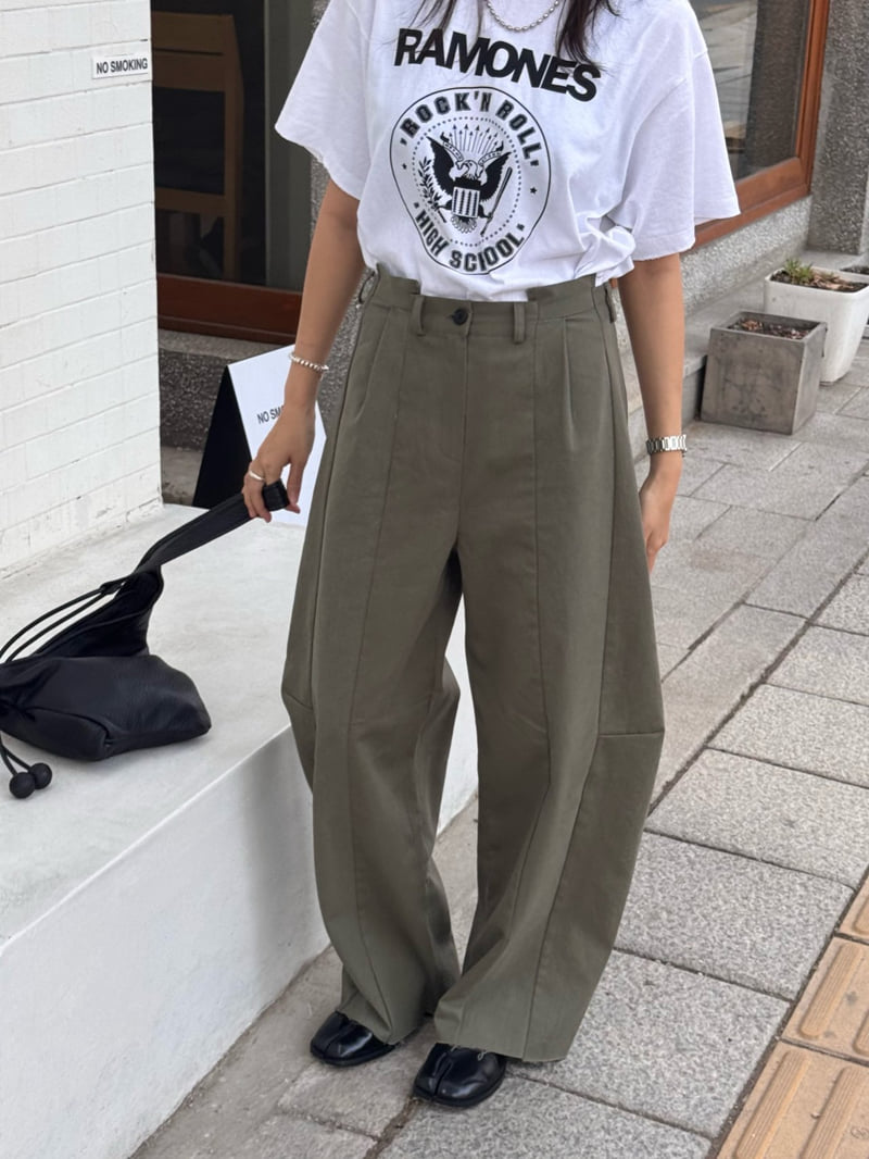 Heil - Korean Women Fashion - #womensfashion - Sica Slit Pants - 3