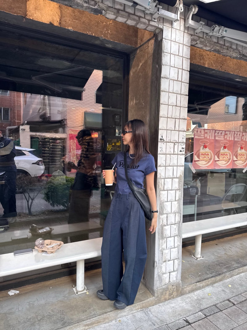 Heil - Korean Women Fashion - #momslook - Peanut Tee - 4