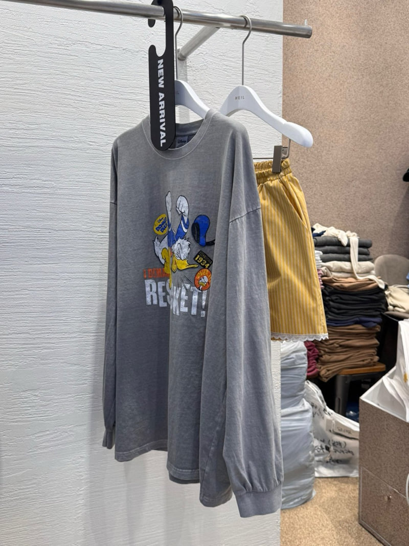 Heil - Korean Women Fashion - #womensfashion - Pigment Donald Tee - 8