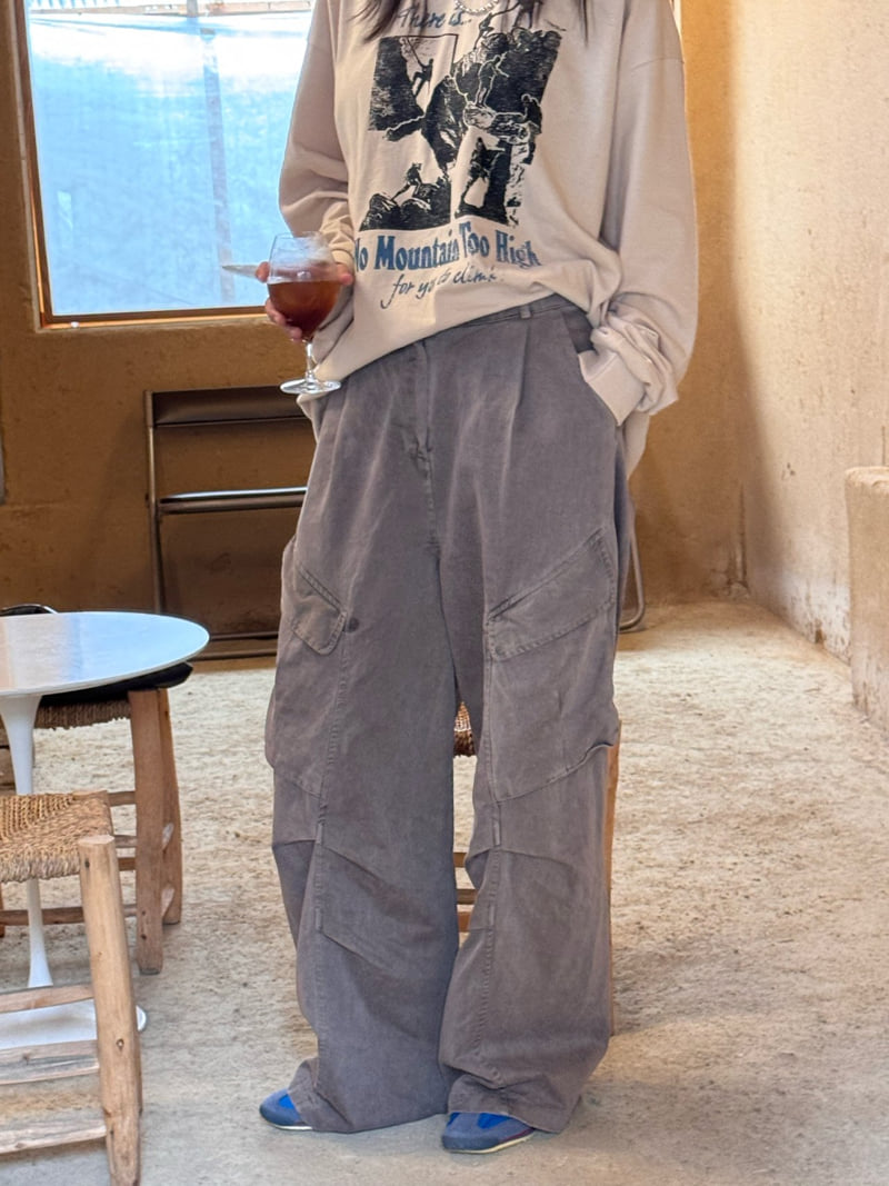 Heil - Korean Women Fashion - #womensfashion - Pigment Line Pants - 3