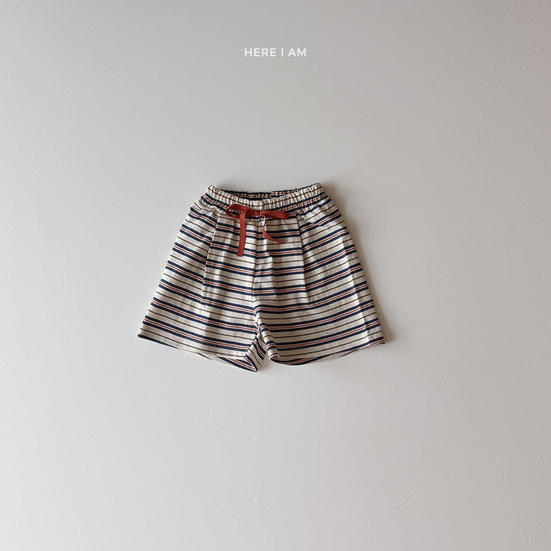 Here I Am - Korean Children Fashion - #Kfashion4kids - Hearts Stripe Pants - 6