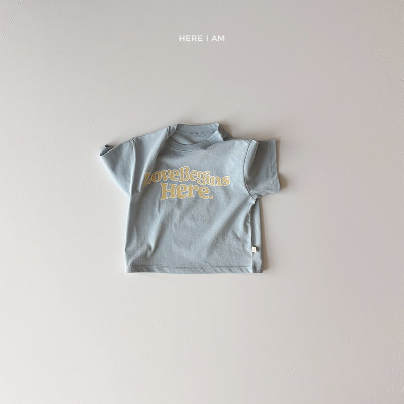 Here I Am - Korean Children Fashion - #Kfashion4kids - Begins Tee - 5