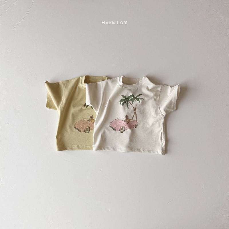 Here I Am - Korean Children Fashion - #Kfashion4kids - Beach Tee