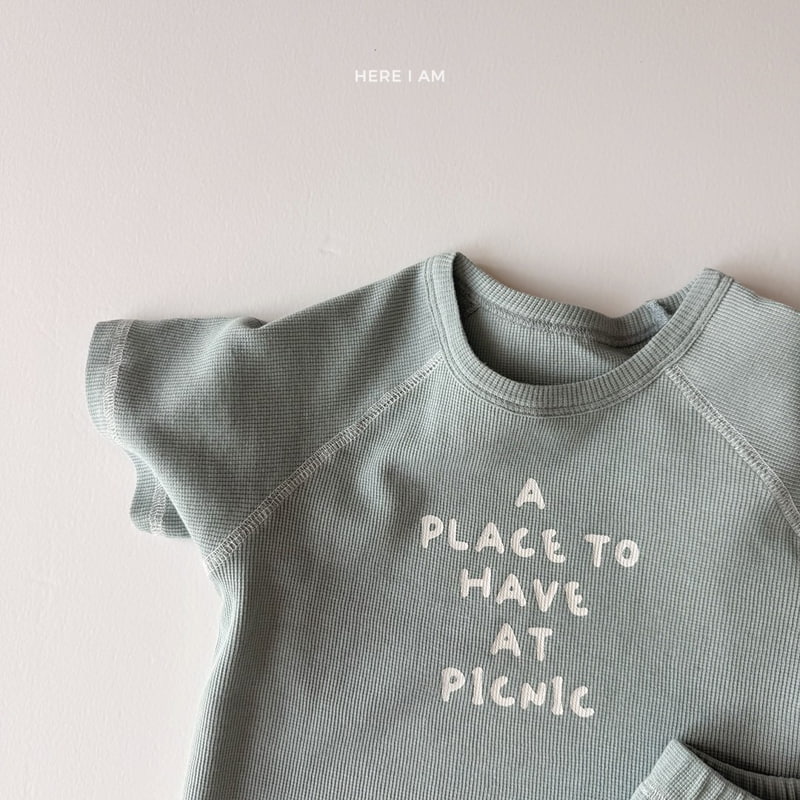 Here I Am - Korean Children Fashion - #Kfashion4kids - Picnic Raglan Set - 7