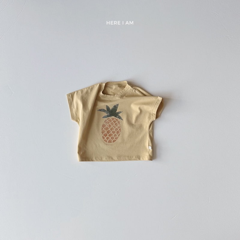 Here I Am - Korean Children Fashion - #Kfashion4kids - Pineapple Tee - 5