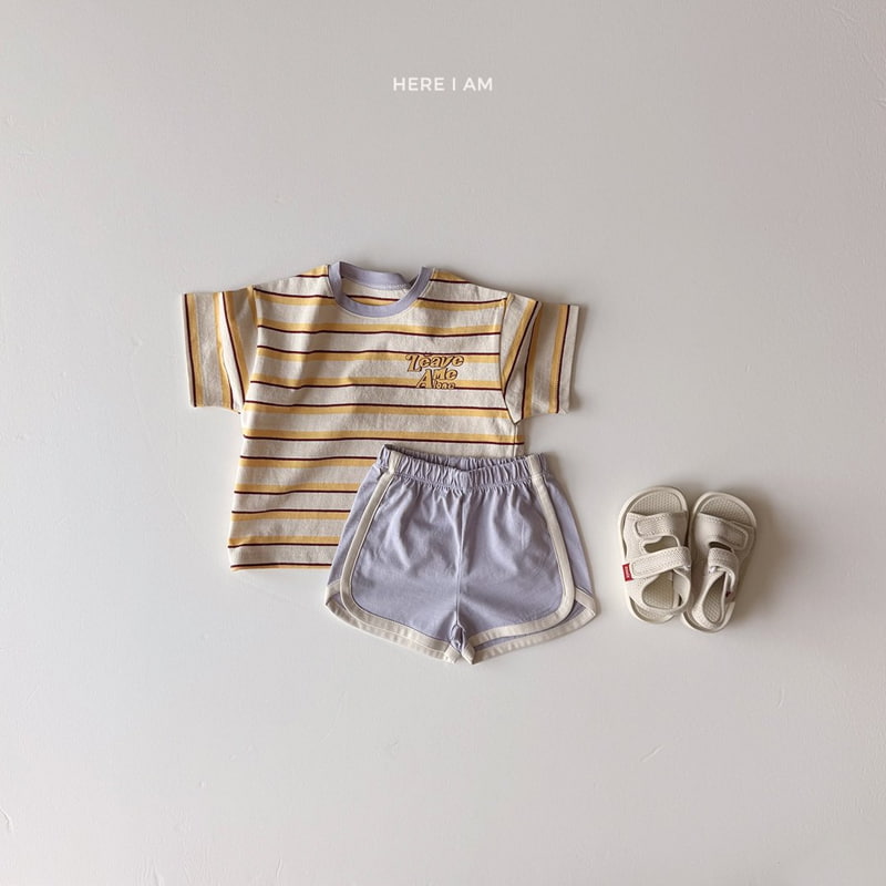 Here I Am - Korean Children Fashion - #childofig - Friend Stripe Set - 7