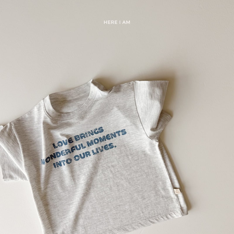 Here I Am - Korean Children Fashion - #childofig - Wonderful Tee - 6