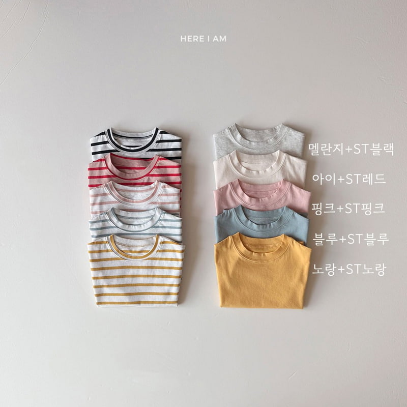 Here I Am - Korean Children Fashion - #childofig - Daily Short Sleeve Tee Set - 12