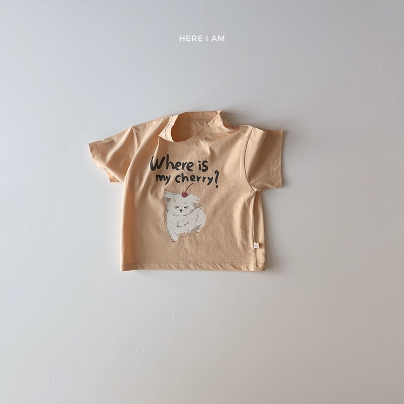 Here I Am - Korean Children Fashion - #childofig - My Cherry Tee - 6