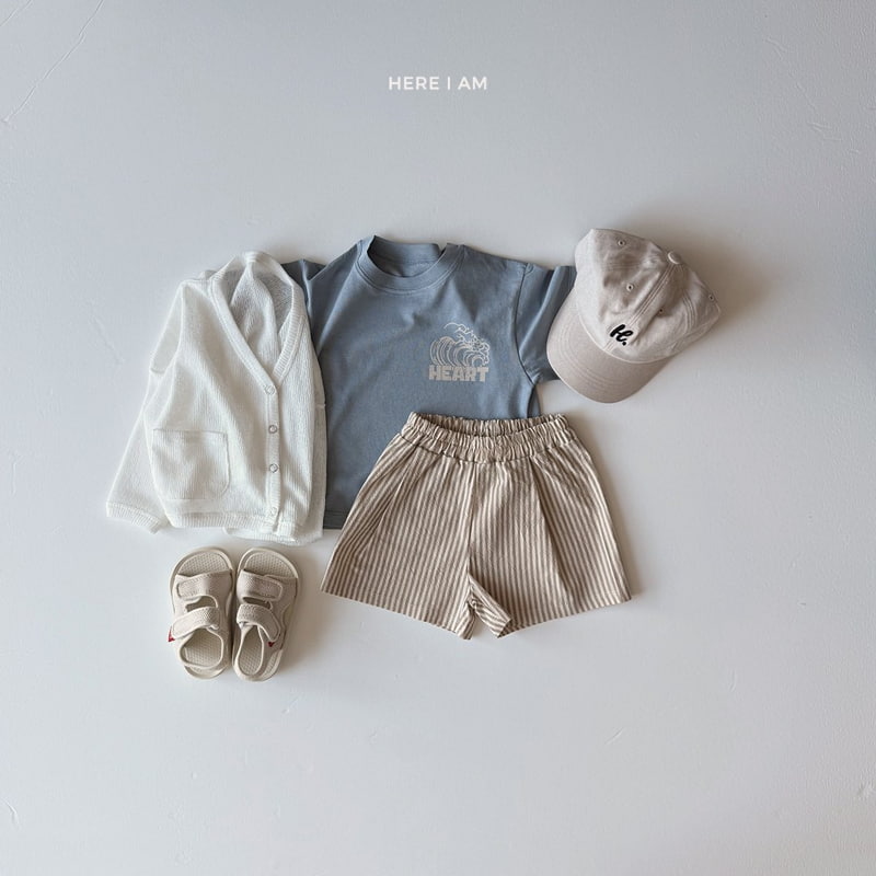 Here I Am - Korean Children Fashion - #childrensboutique - Heart Surfing Tee - 11