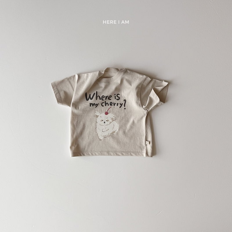 Here I Am - Korean Children Fashion - #childrensboutique - My Cherry Tee - 7