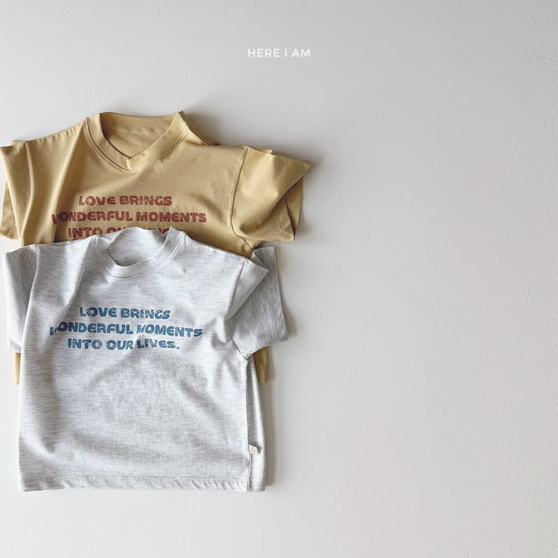 Here I Am - Korean Children Fashion - #designkidswear - Wonderful Tee - 8