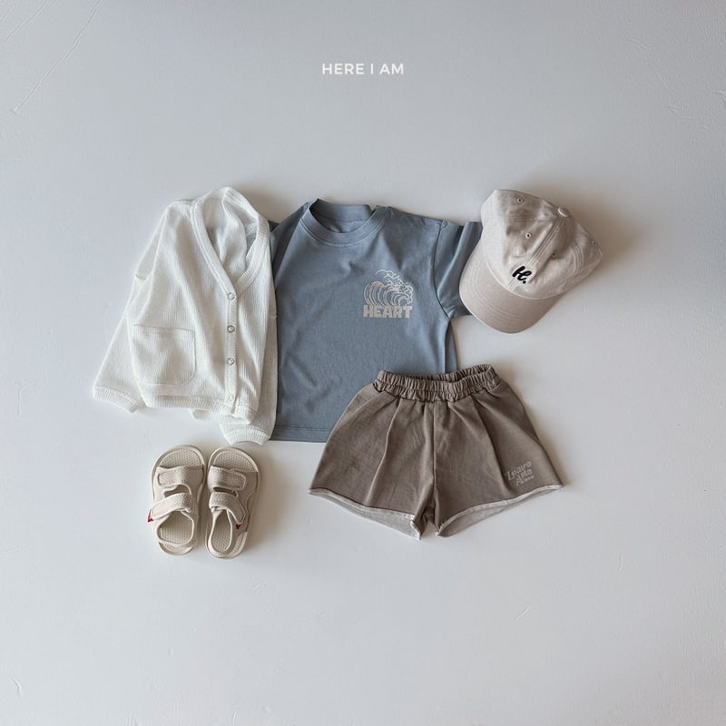 Here I Am - Korean Children Fashion - #designkidswear - Heart Surfing Tee - 12