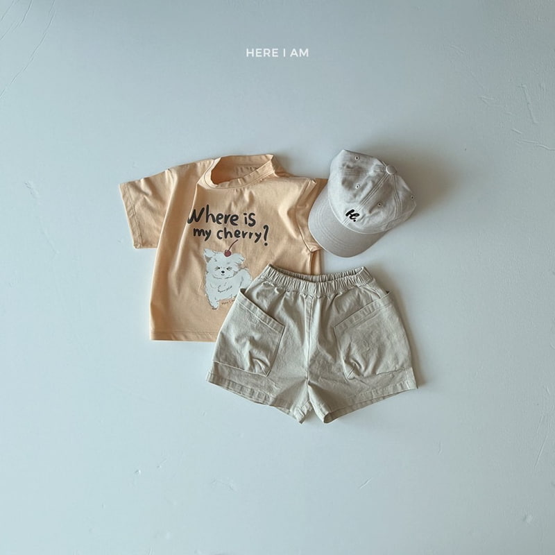 Here I Am - Korean Children Fashion - #designkidswear - My Cherry Tee - 8