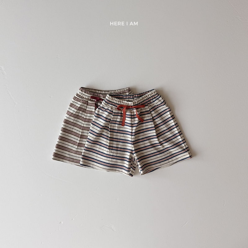 Here I Am - Korean Children Fashion - #discoveringself - Hearts Stripe Pants