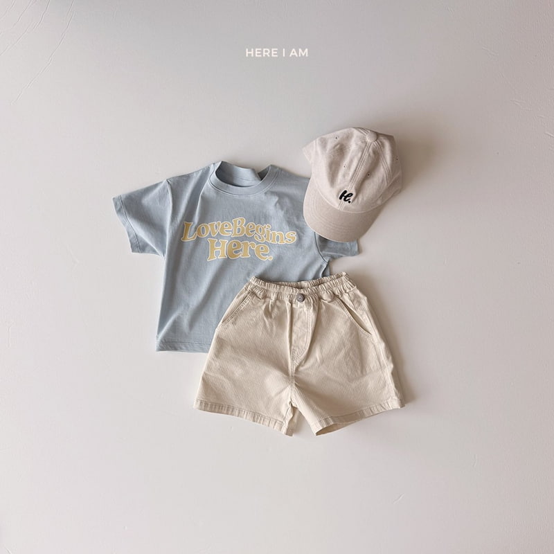 Here I Am - Korean Children Fashion - #fashionkids - Essential Cotton Denim Short Pants - 9