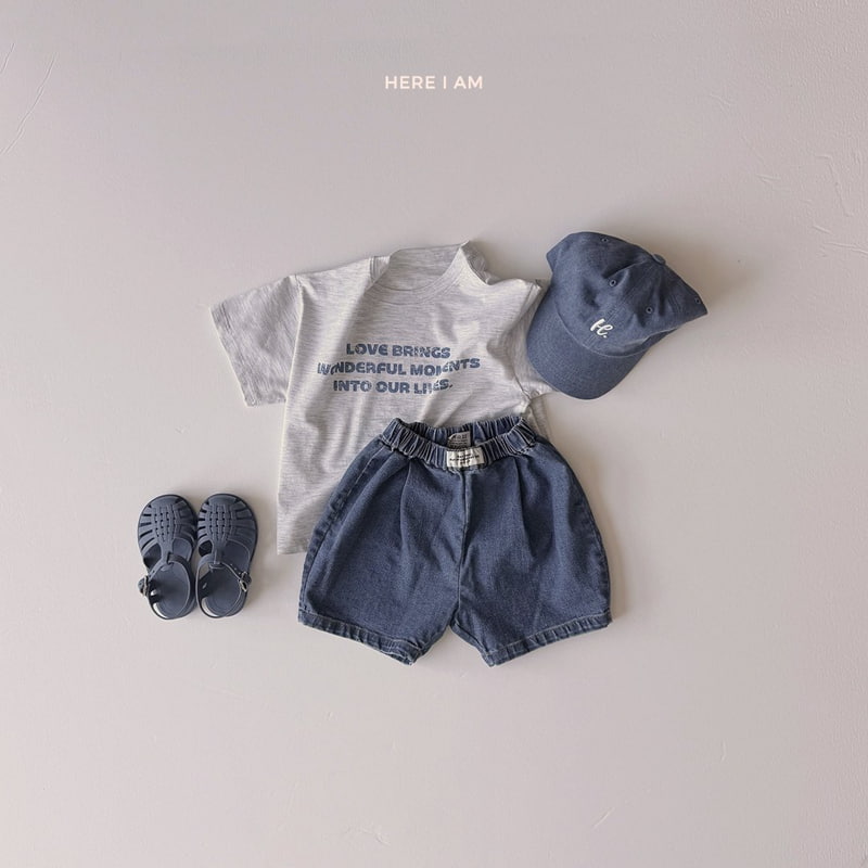 Here I Am - Korean Children Fashion - #kidsshorts - Wonderful Tee - 11