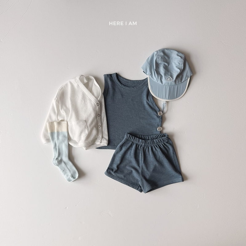 Here I Am - Korean Children Fashion - #kidsshorts - Milli Button Set - 8