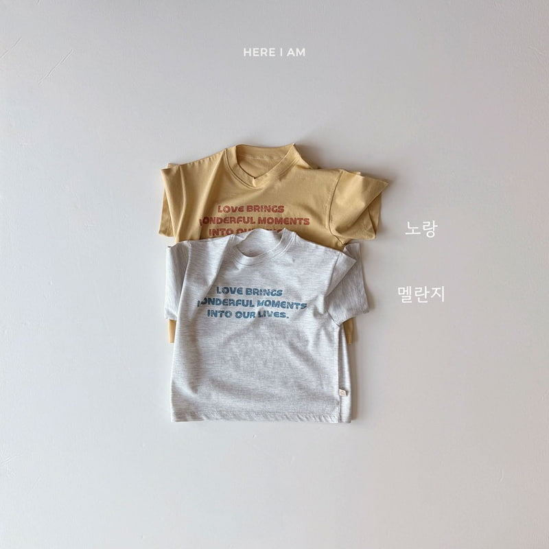 Here I Am - Korean Children Fashion - #kidsstore - Wonderful Tee - 12