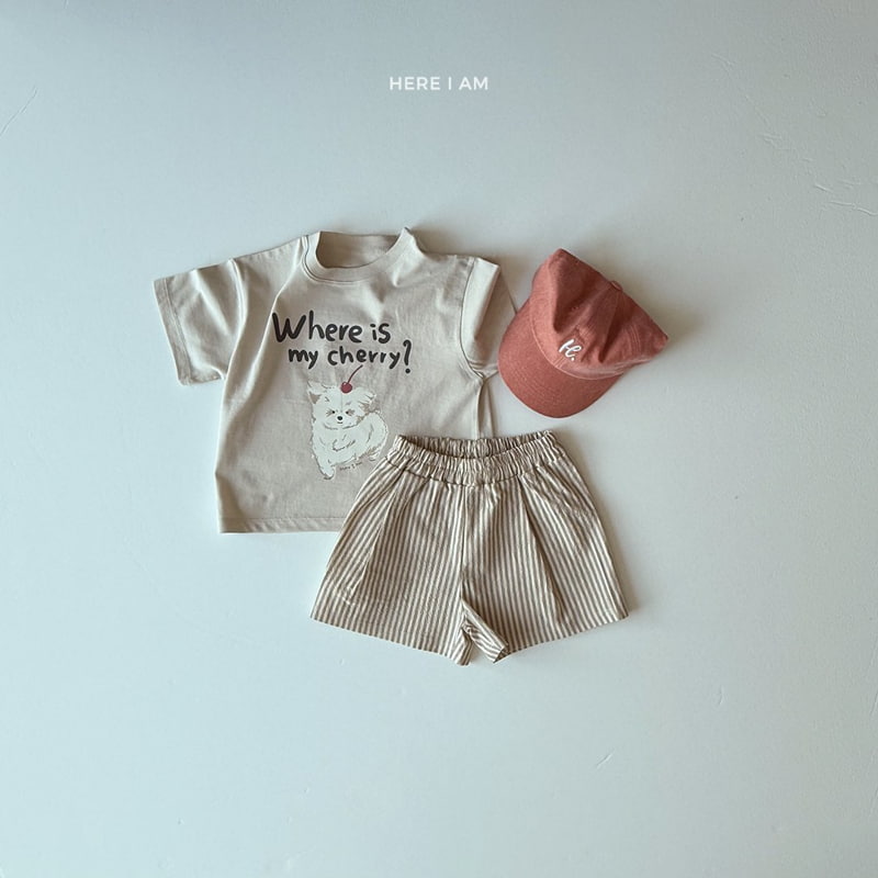 Here I Am - Korean Children Fashion - #kidsstore - My Cherry Tee - 12