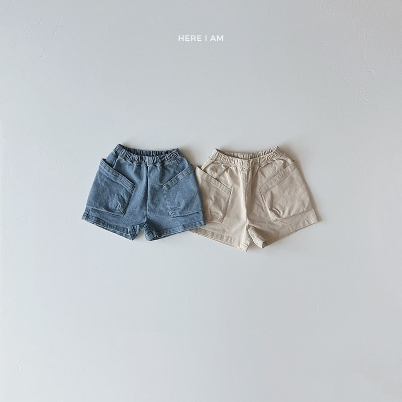 Here I Am - Korean Children Fashion - #kidzfashiontrend - Big Pocket Pants