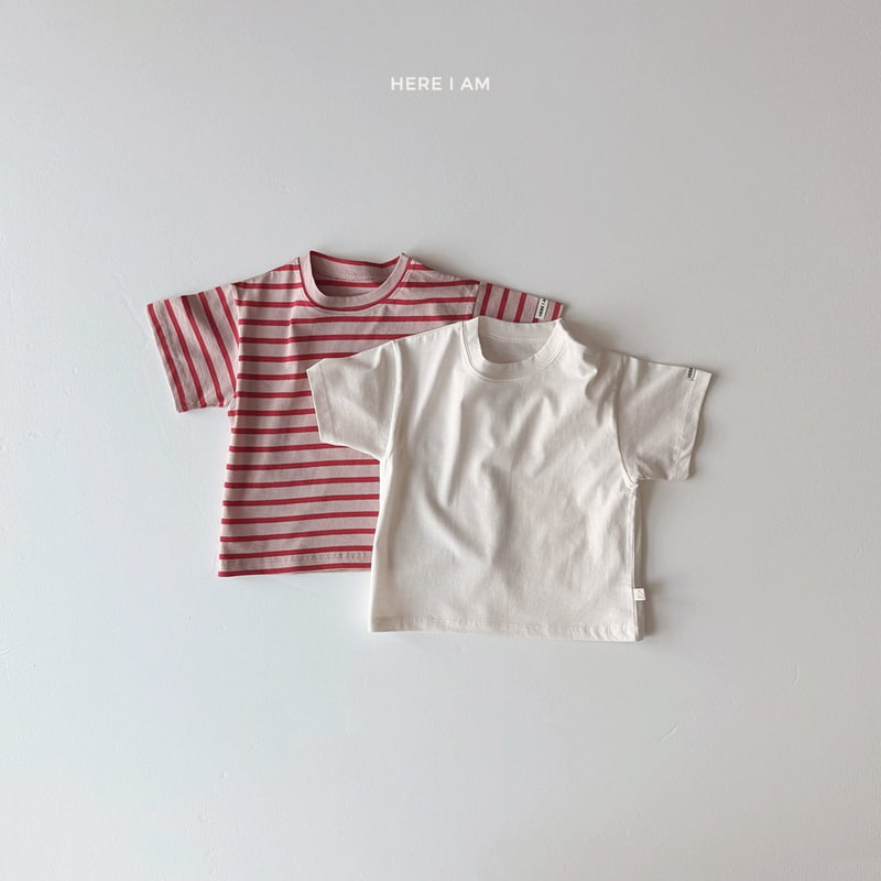 Here I Am - Korean Children Fashion - #kidzfashiontrend - Daily Short Sleeve Tee Set - 5