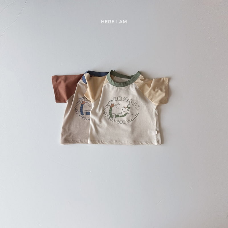 Here I Am - Korean Children Fashion - #kidzfashiontrend - Slip Hammock Tee