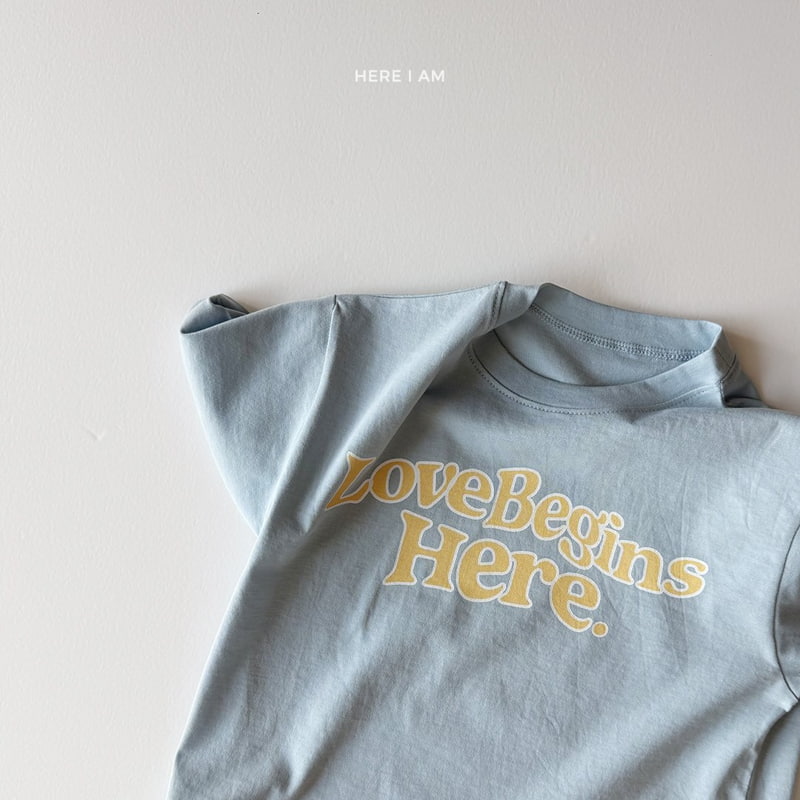 Here I Am - Korean Children Fashion - #littlefashionista - Begins Tee - 6
