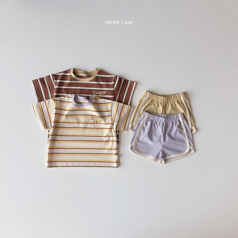 Here I Am - Korean Children Fashion - #magicofchildhood - Friend Stripe Set