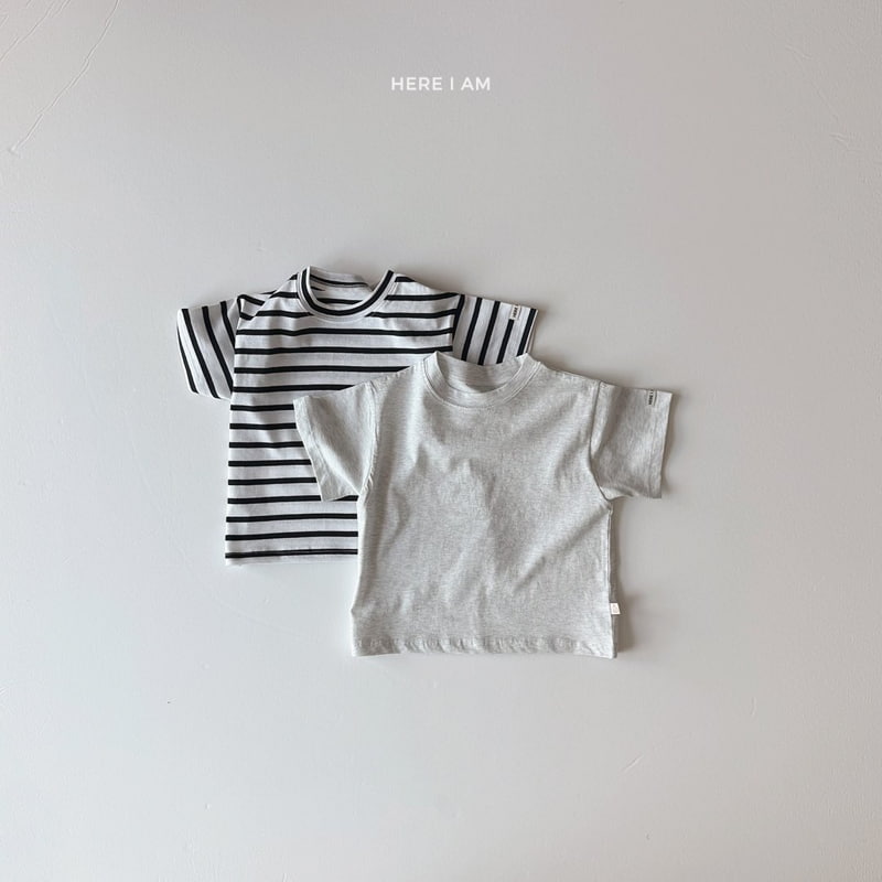 Here I Am - Korean Children Fashion - #magicofchildhood - Daily Short Sleeve Tee Set - 8