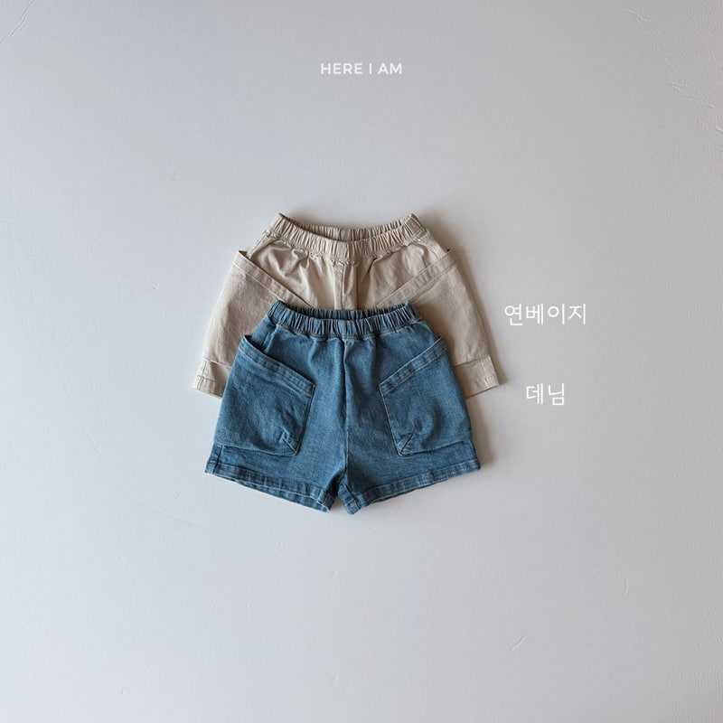 Here I Am - Korean Children Fashion - #minifashionista - Big Pocket Pants - 5