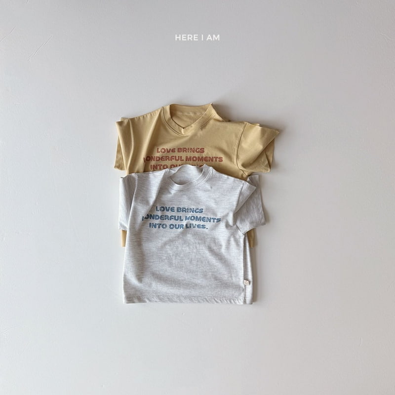 Here I Am - Korean Children Fashion - #minifashionista - Wonderful Tee