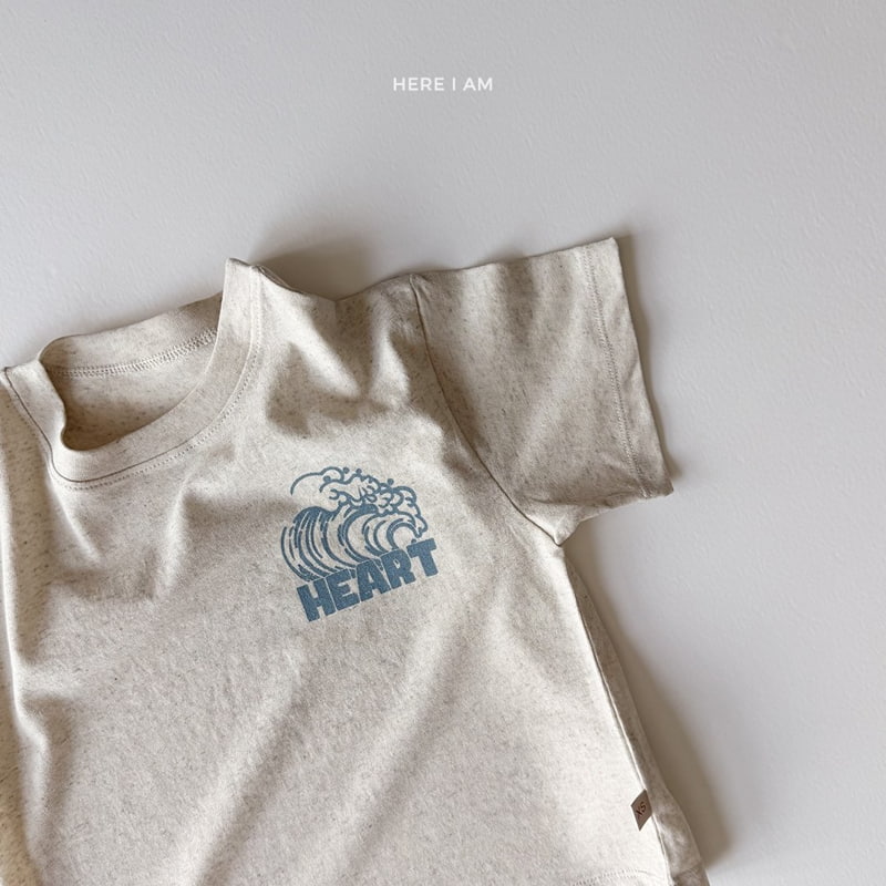 Here I Am - Korean Children Fashion - #minifashionista - Heart Surfing Tee - 7
