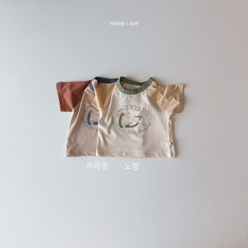 Here I Am - Korean Children Fashion - #minifashionista - Slip Hammock Tee - 5