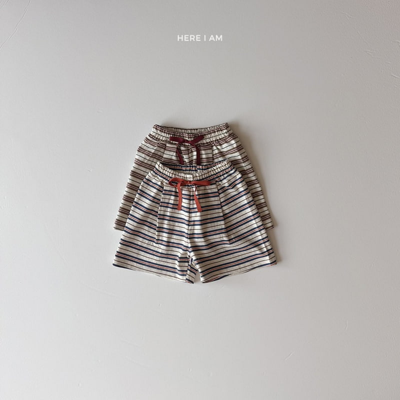 Here I Am - Korean Children Fashion - #prettylittlegirls - Hearts Stripe Pants - 10