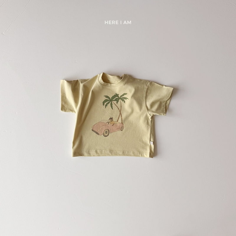 Here I Am - Korean Children Fashion - #prettylittlegirls - Beach Tee - 5