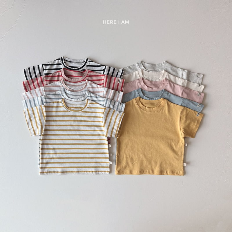 Here I Am - Korean Children Fashion - #prettylittlegirls - Daily Short Sleeve Tee Set - 10