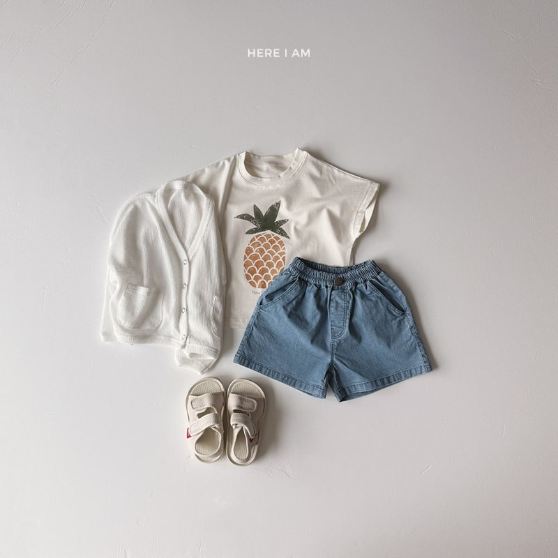 Here I Am - Korean Children Fashion - #prettylittlegirls - Pineapple Tee - 9