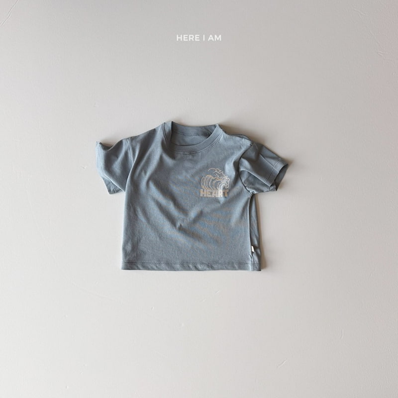 Here I Am - Korean Children Fashion - #prettylittlegirls - Heart Surfing Tee - 8
